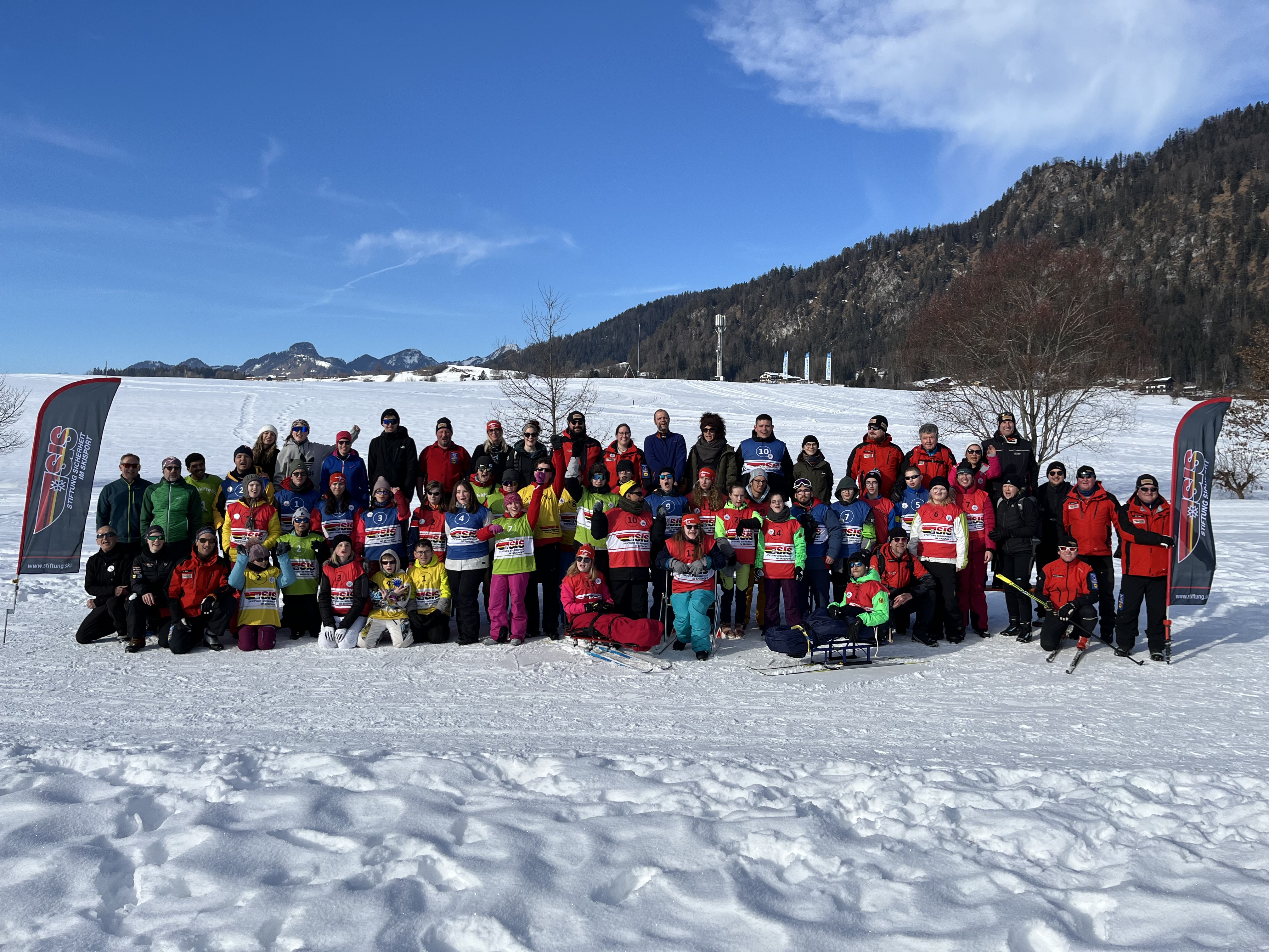 Behinderten Skifreizeit